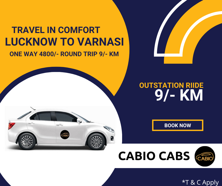 Taxi from Lucknow  to Varanasi 